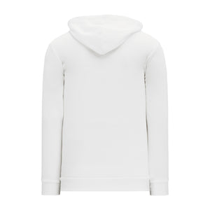 A1834-000 White Blank Hoodie Sweatshirt