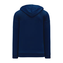 A1834-004 Navy Blank Hoodie Sweatshirt