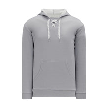 A1834-020 Heather Grey Blank Hoodie Sweatshirt
