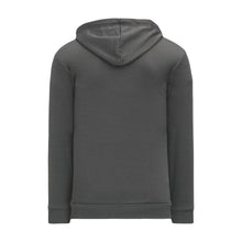 A1834-021 Heather Charcoal Blank Hoodie Sweatshirt