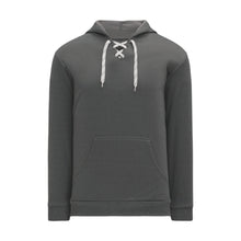 A1834-021 Heather Charcoal Blank Hoodie Sweatshirt