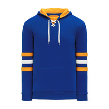 A1845-447 Royal/Gold/White Blank Hoodie Sweatshirt