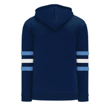 A1845-761 Navy/Sky/White Blank Hoodie Sweatshirt