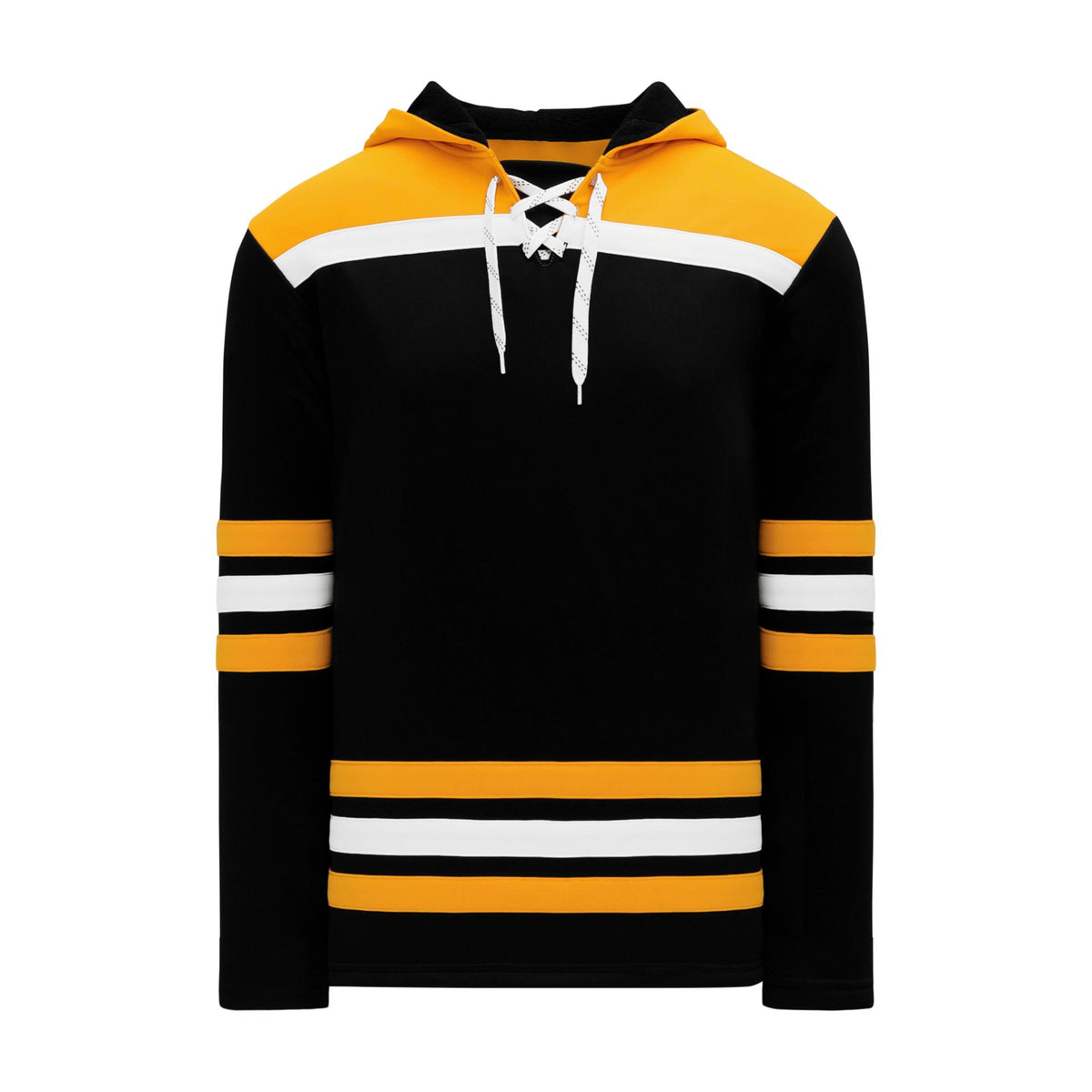 A1850-304 Chicago Blackhawks Blank Hockey Lace Hoodie Sweatshirt –
