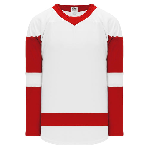 H550B-DET756B Detroit Red Wings Blank Hockey Jerseys