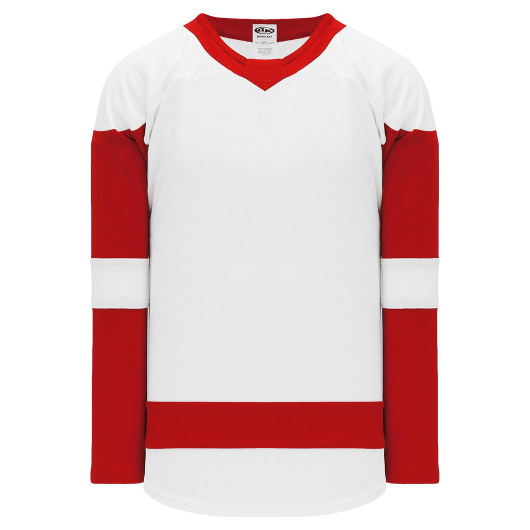 H550B-DET756B Detroit Red Wings Blank Hockey Jerseys