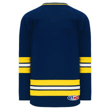 H550B-MIC787B University of Michigan Blank Hockey Jerseys