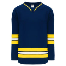 H550B-MIC787B University of Michigan Blank Hockey Jerseys