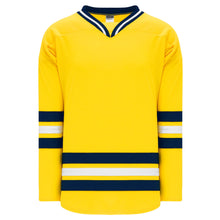 H550B-MIC788B University of Michigan Blank Hockey Jerseys