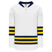 H550B-MIC789B University of Michigan Blank Hockey Jerseys