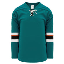 H550B-SAN466B San Jose Sharks Blank Hockey Jerseys
