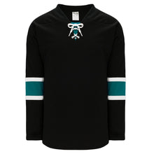H550B-SAN634B San Jose Sharks Blank Hockey Jerseys