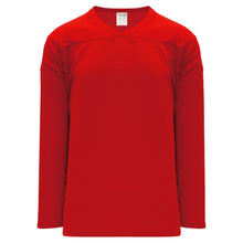 H6000-005 Red Practice Style Blank Hockey Jerseys
