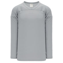 H6000-012 Grey Practice Style Blank Hockey Jerseys
