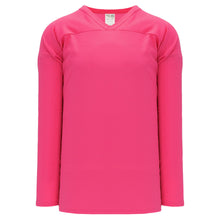 H6000-014 Pink Practice Style Blank Hockey Jerseys