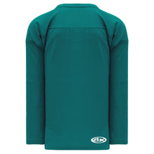 H6000-027 Teal Practice Style Blank Hockey Jerseys