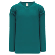 H6000-027 Teal Practice Style Blank Hockey Jerseys