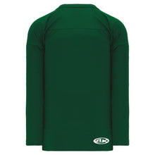 H6000-029 Dark Green Practice Style Blank Hockey Jerseys