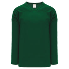 H6000-029 Dark Green Practice Style Blank Hockey Jerseys