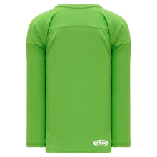 H6000-031 Lime Green Practice Style Blank Hockey Jerseys
