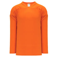 H6000-064 Orange Practice Style Blank Hockey Jerseys