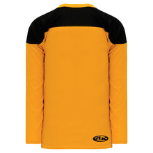 H6100-213 Gold/Black Practice Style Blank Hockey Jerseys