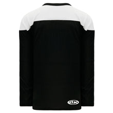 H6100-221 Black/White Practice Style Blank Hockey Jerseys