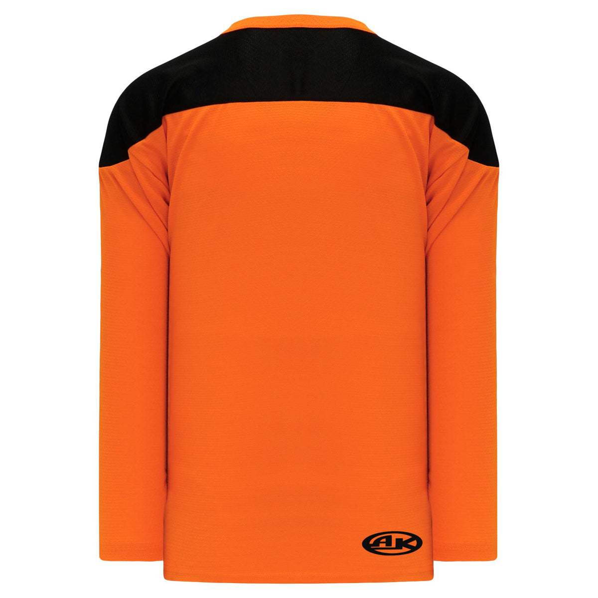 H7100-263 Orange/Black League Style Blank Hockey Jerseys –