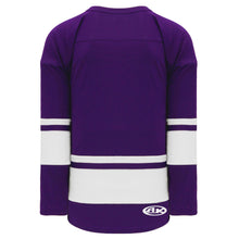 H6400-220 Purple/White League Style Blank Hockey Jerseys