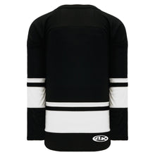 H6400-221 Black/White League Style Blank Hockey Jerseys