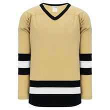 H6500-281 Vegas/Black/White League Style Blank Hockey Jerseys