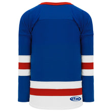 H6500-333 Royal/White/Red League Style Blank Hockey Jerseys