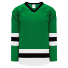 H6500-440 Kelly/White/Black League Style Blank Hockey Jerseys