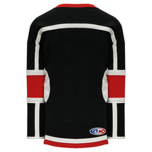 H7000-348 Black/Red/White League Style Blank Hockey Jerseys