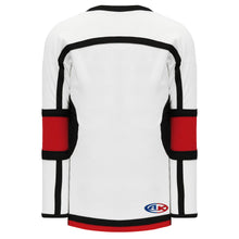 H7000-415 White/Red/Black League Style Blank Hockey Jerseys