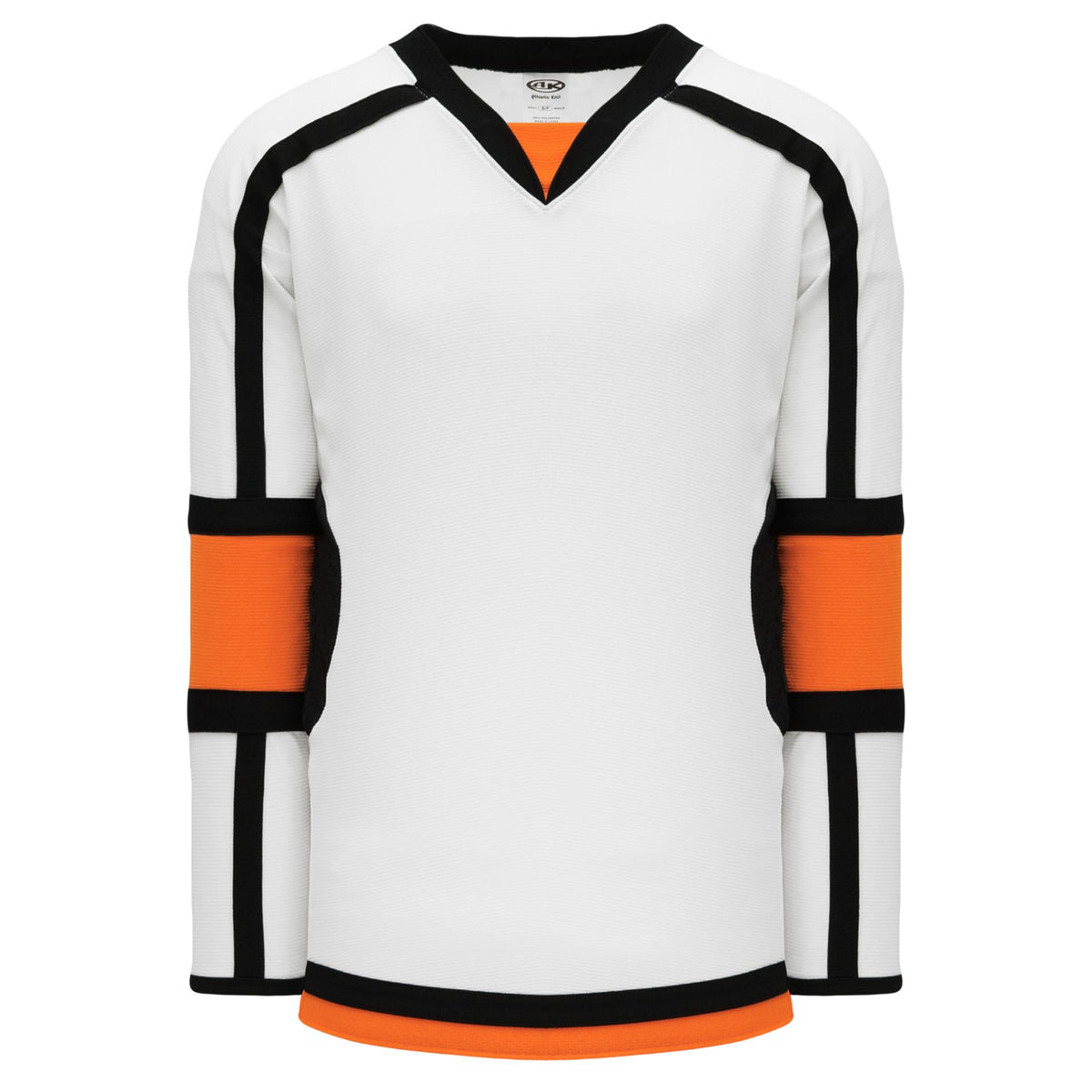 H7100-263 Orange/Black League Style Blank Hockey Jerseys –