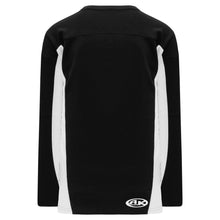 H7100-221 Black/White League Style Blank Hockey Jerseys