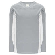 H7100-245 Grey/White League Style Blank Hockey Jerseys