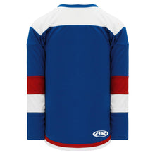 H7400-333 Royal/White/Red League Style Blank Hockey Jerseys
