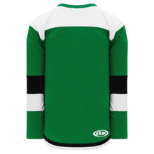 H7400-440 Kelly/White/Black League Style Blank Hockey Jerseys