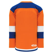 H7400-483 Orange/Royal/White League Style Blank Hockey Jerseys