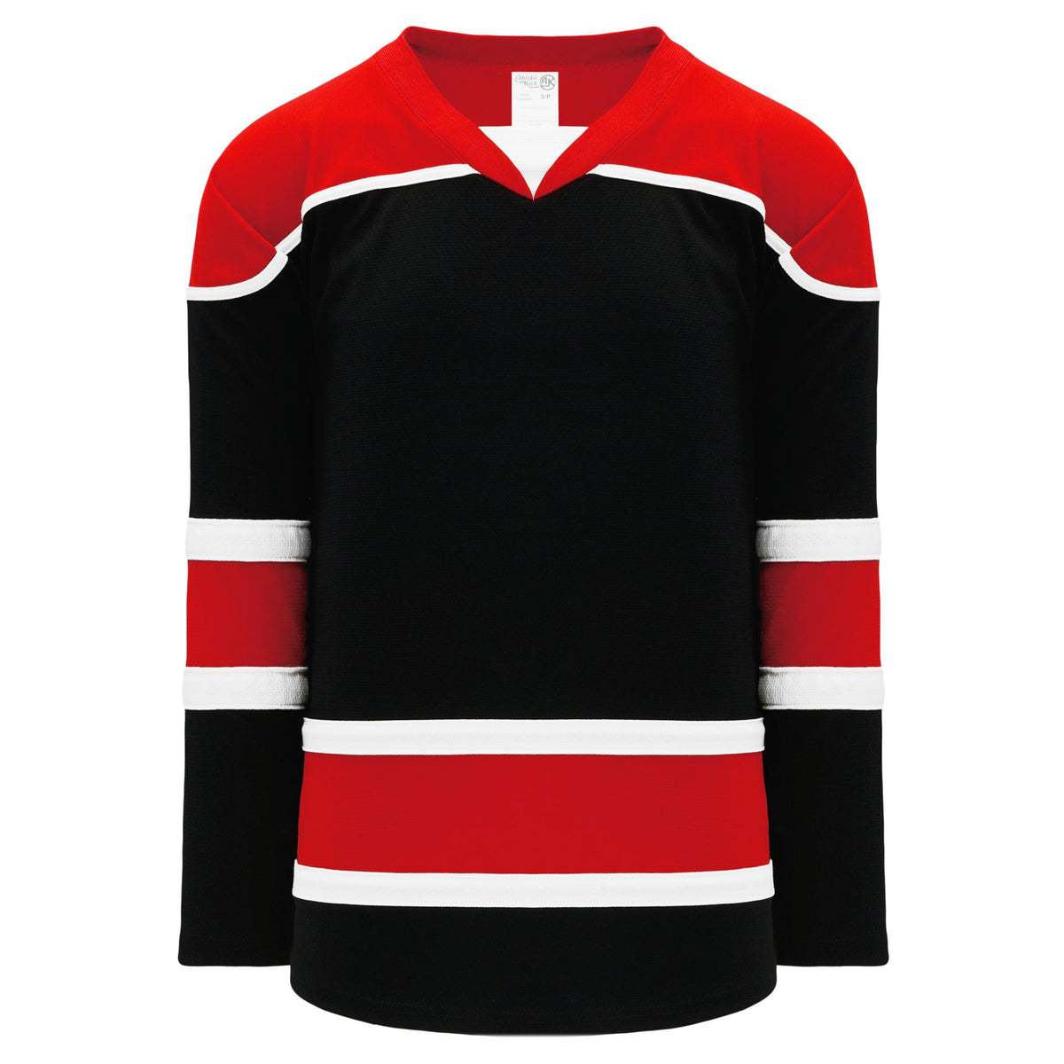 H7500-627 White/Black/Grey League Style Blank Hockey Jerseys Youth XL