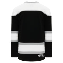 H7500-918 Black/White/Grey League Style Blank Hockey Jerseys
