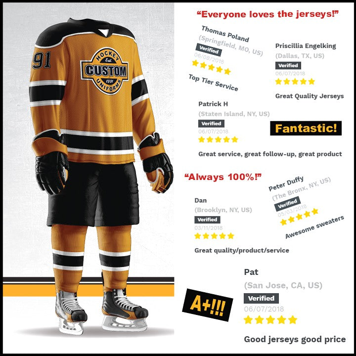 Men's League Sweaters  Custom hockey jerseys for teams