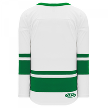 H6400-211 White/Kelly Blank League Jerseys