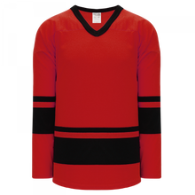 H6400-264 Red/Black Blank League Jerseys