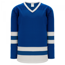 H6500-206 Royal/White League Style Blank Hockey Jerseys