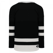 H6500-221 Black/White League Style Blank Hockey Jerseys