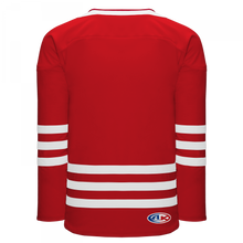 H8000-208 Red/White League Style Blank Hockey Jerseys