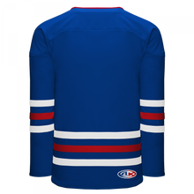 H8000-333 Royal/White/Red League Style Blank Hockey Jerseys